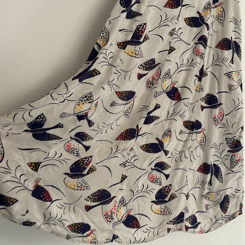 Old Navy sleeveless bird dress small